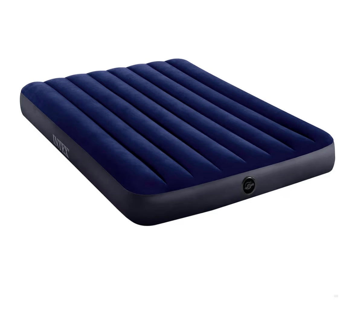 Matelas Gonflable Camping 1 Personne Intex — Gonfleur Pied Intégré, 191x76cm, Invités & Festival