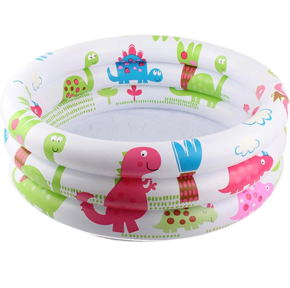 Piscine Gonflable Enfant Dinosaure — Ronde PVC 60/90cm, Jardin