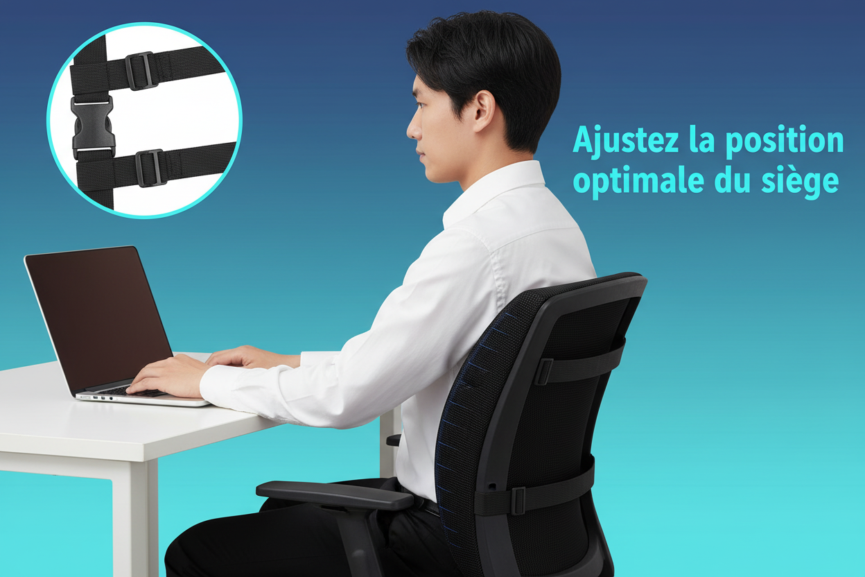 Ajustez la position optimale