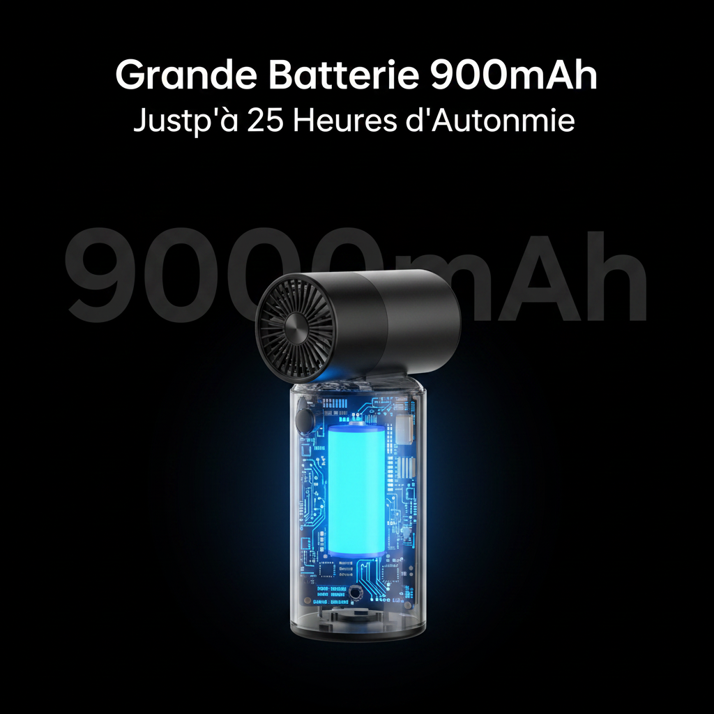 Batterie 9000mAh
