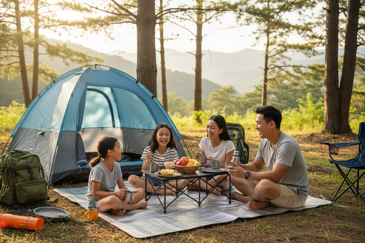 Camping famille