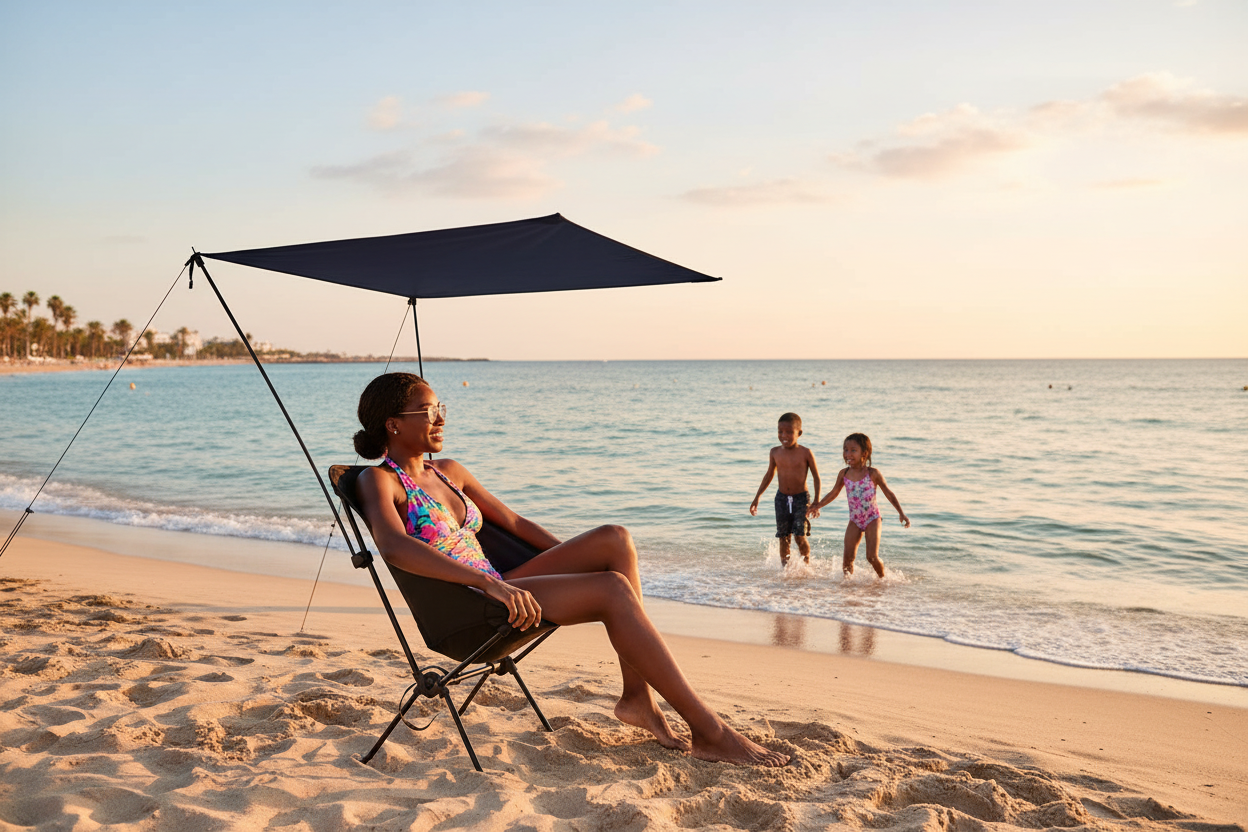 Plage enfants